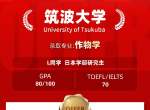 2024 Offer捷报丨恭喜美世L同学斩获筑波大学学部研究生录取！