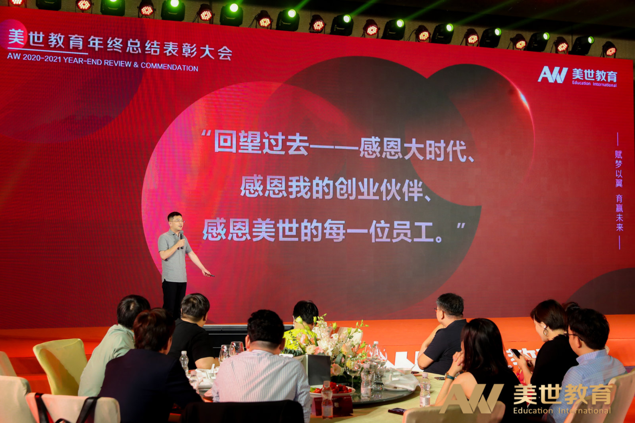 美世教育年终表彰大会 美世教育年终表彰大会