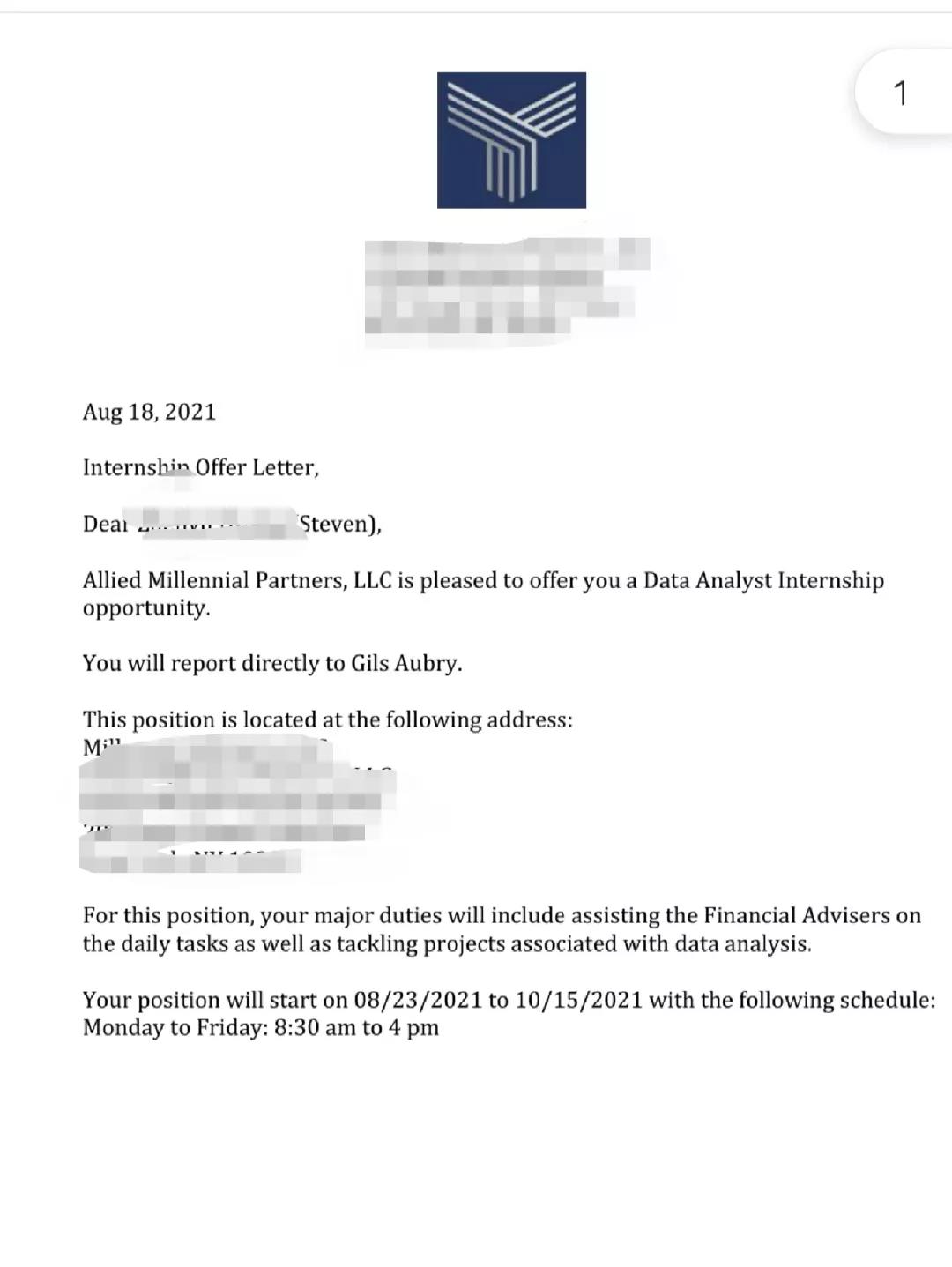 H同学推荐信 H同学推荐信